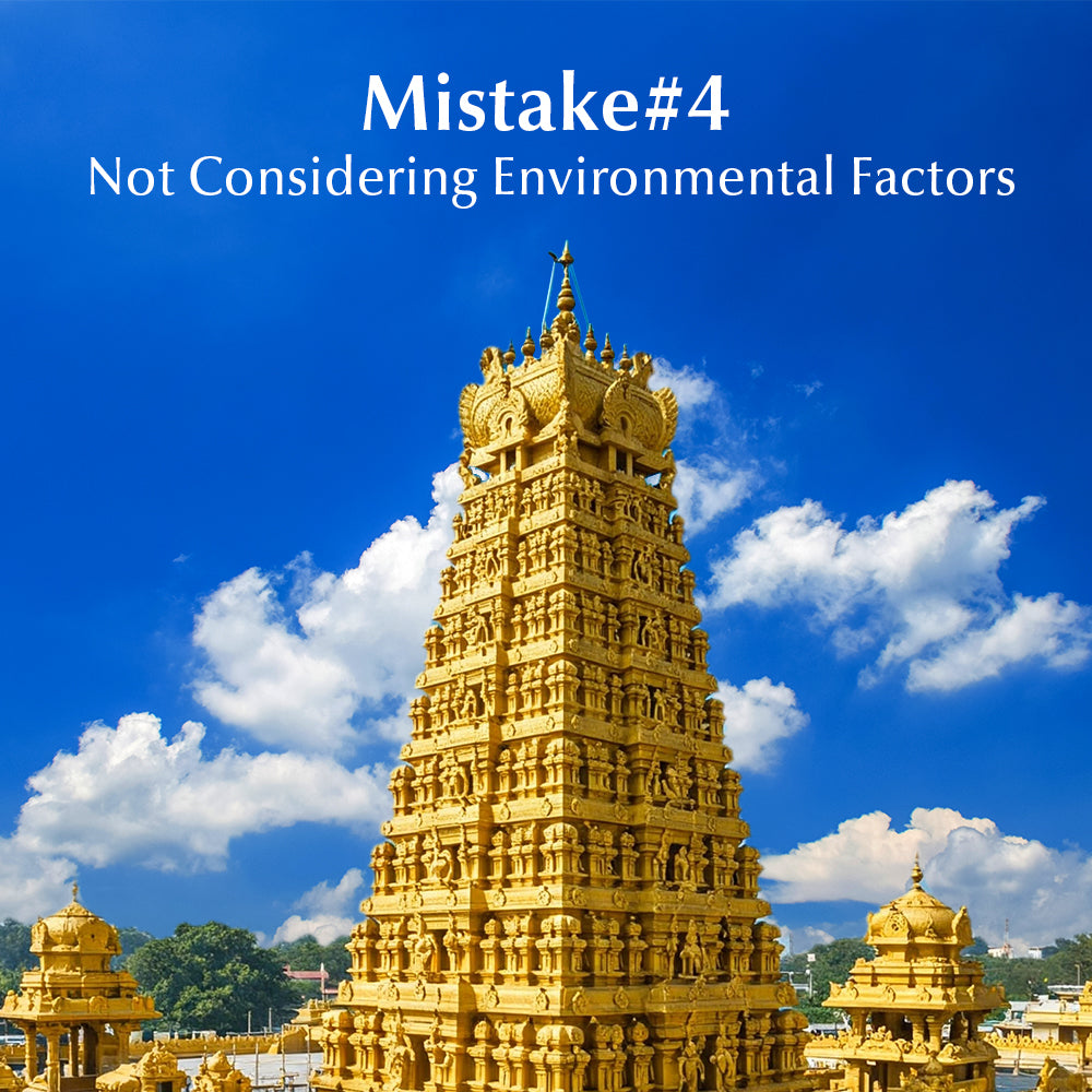 Mistake #4 of 6 Common Mistakes to Avoid While Choosing a 24KT Gold Plated Gopura Kalasam