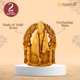 Saibaba With Simhasanam