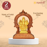 One Side Ganesha With Arch 2.4"