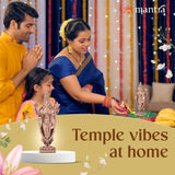 MANTRA DIVIT Lord Balaji Idol | Pure Copper Idol with Polished Lacquer Finish | 2.9” Height