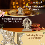 Mantra Gold Coatings Pure Brass Idol Lakshmi with Arch (Polished Lacquer Finish) (2.4" Height)