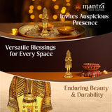 Standing Hanuman (24k gold plated) 8"