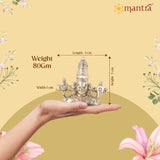 MANTRA DIVIT Brass Made Lord Balaji Face Idol (Brass Antique Finish) (2” Height)