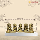 Musical Ganesha 3.6"