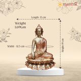 Buddha With Lotus Base (BC,7.6")