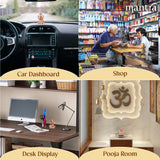 MANTRA DIVIT Lakshmi Idol | Pure Copper Idol with Polished Lacquer Finish | 2” Height