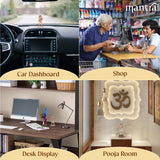 MANTRA DIVIT Lord Hanuman Idol | Pure Copper Idol with Polished Lacquer Finish | 2.6” Height