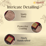 Mantra Mukti Energised Shree Yantra | 100% Pure Brass Made Shri Yantra Coated with Copper Plating (1-Year Warranty on Coating) for Abundance and Prosperity in Home (3 x 3 Inches)