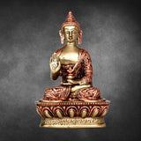 Buddha  7.2" - mantra gold coatings