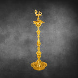 Annam Kuthu Vilakku 26.4" - mantra gold coatings