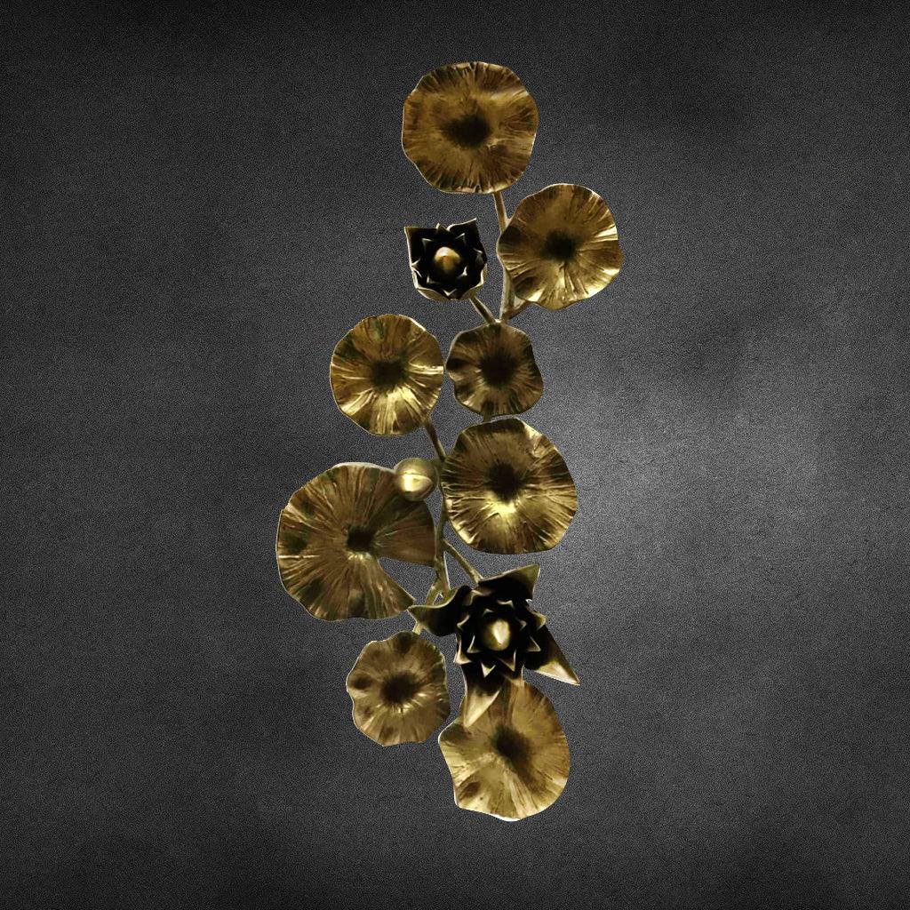 Lotus Pond 32.8" - mantra gold coatings