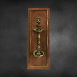 Peacock Lamp Panel (ALUM) 24" - mantra gold coatings