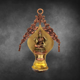 Lakshmi Wall Hanging Agal 10.8" - mantra gold coatings