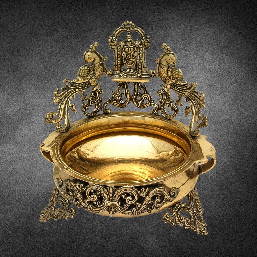 Balaji Urli 15.2" - mantra gold coatings