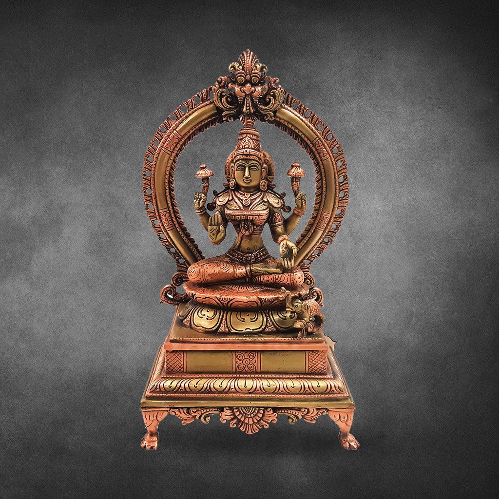 Lakshmi With Arch 13.6" - mantra gold coatings