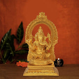 Ganesha With Arch  8" - mantra gold coatings