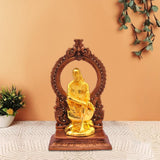 Saibaba With Arch  9.2" - mantra gold coatings