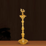 Annam Kuthu Vilakku 36.4" - mantra gold coatings