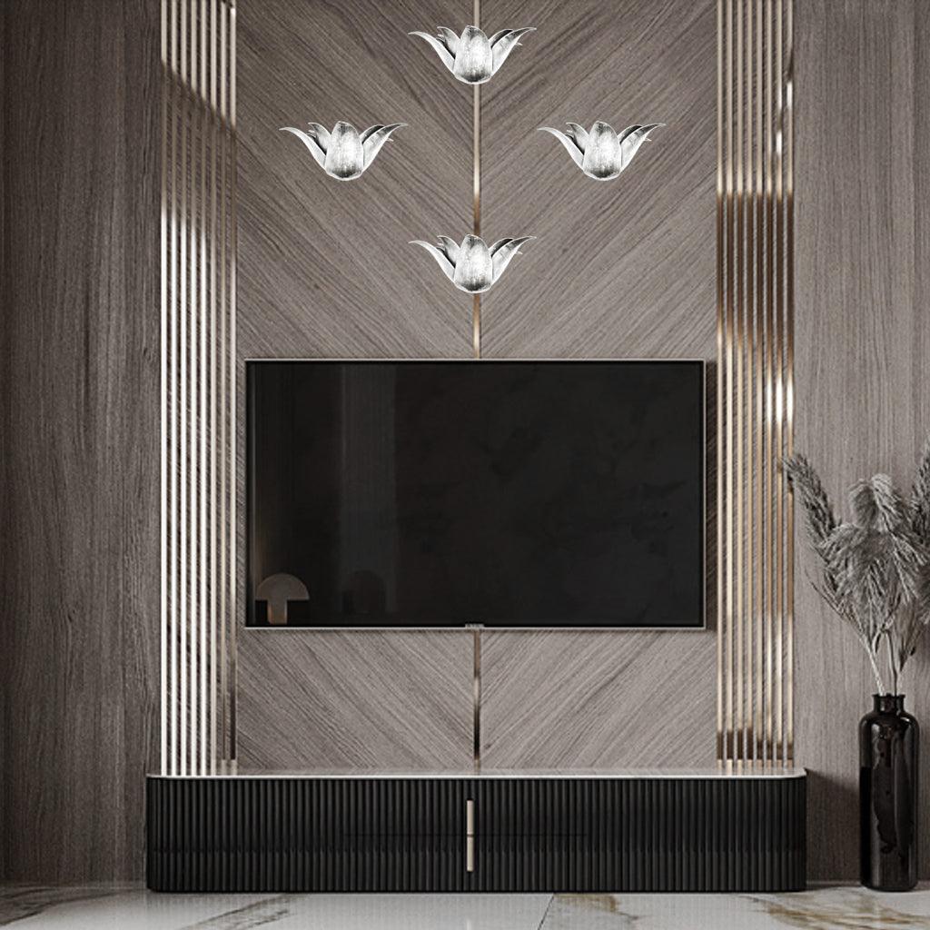 Half Lotus (B) 6" - mantra gold coatings