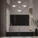 Half Lotus (B) 6" - mantra gold coatings