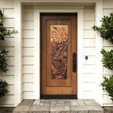 Banana Leaf Panel (Aluminium) 46.8" - mantra gold coatings