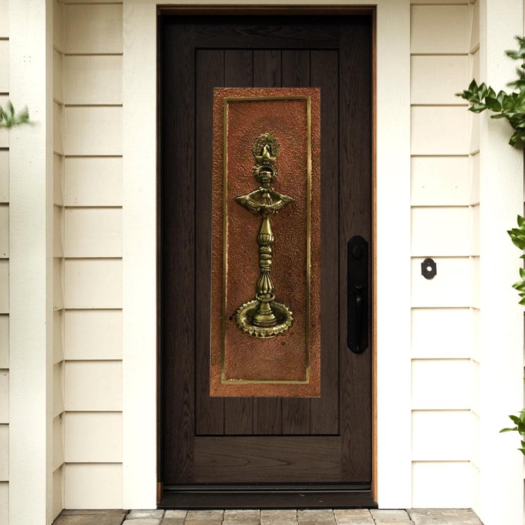 Peacock Lamp Panel (ALUM) 24" - mantra gold coatings