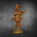 Standing Krishna 6" - mantra gold coatings
