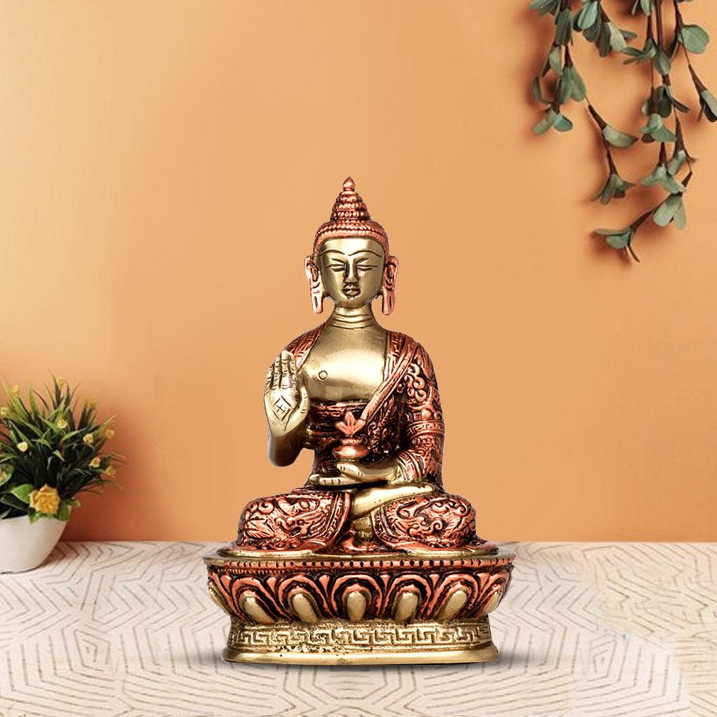 Buddha  7.2" - mantra gold coatings
