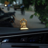 One Side Ganesha With Arch 2.4" - mantra gold coatings