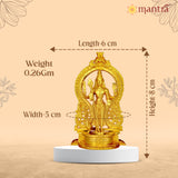 Murugar With Arch Gold Plated 10"