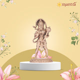 MANTRA DIVIT Lord Hanuman Idol | Pure Copper Idol with Polished Lacquer Finish | 2.6” Height