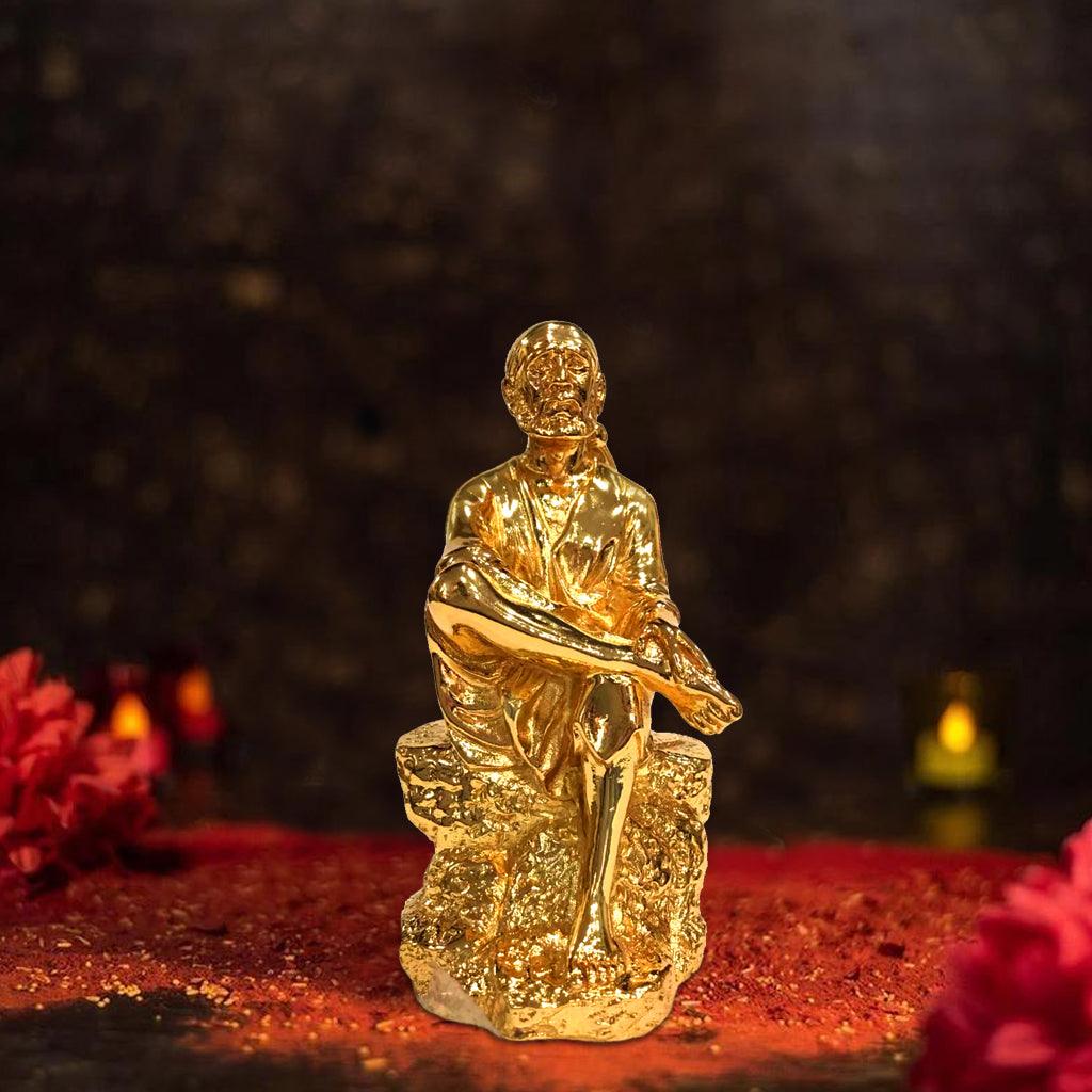 Saibaba  4.4" - mantra gold coatings 