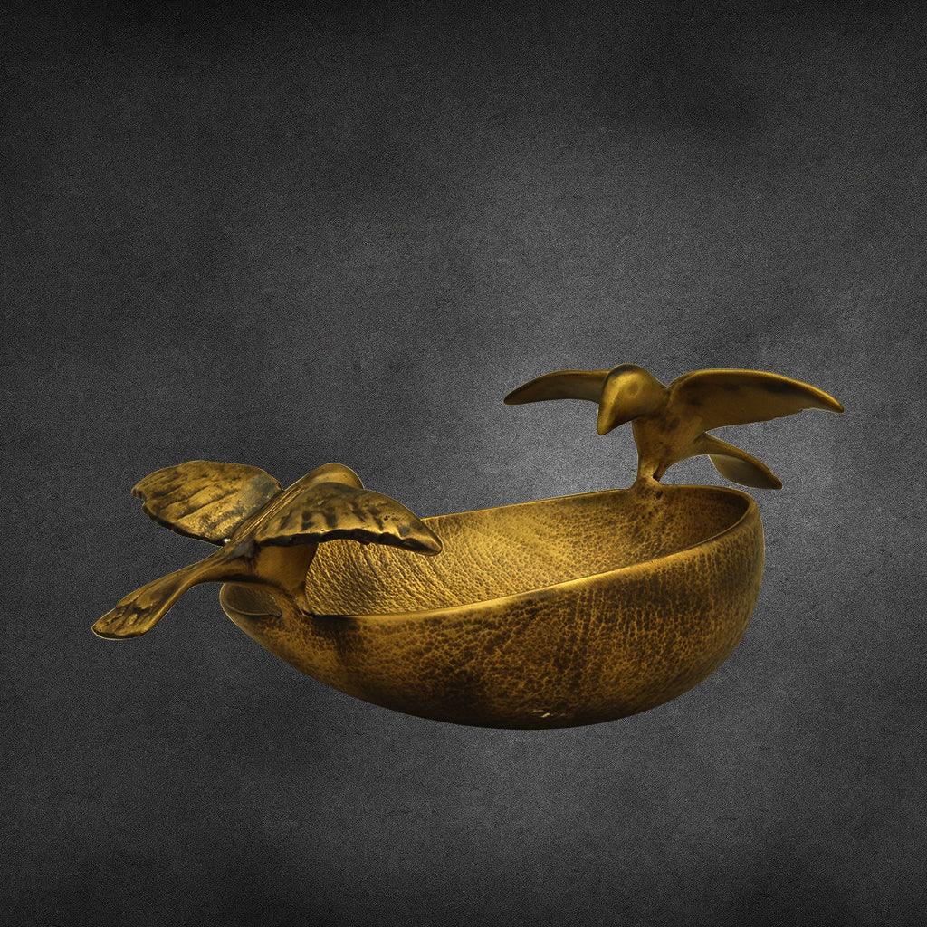Bird Bowl 10.8" - mantra gold coatings 
