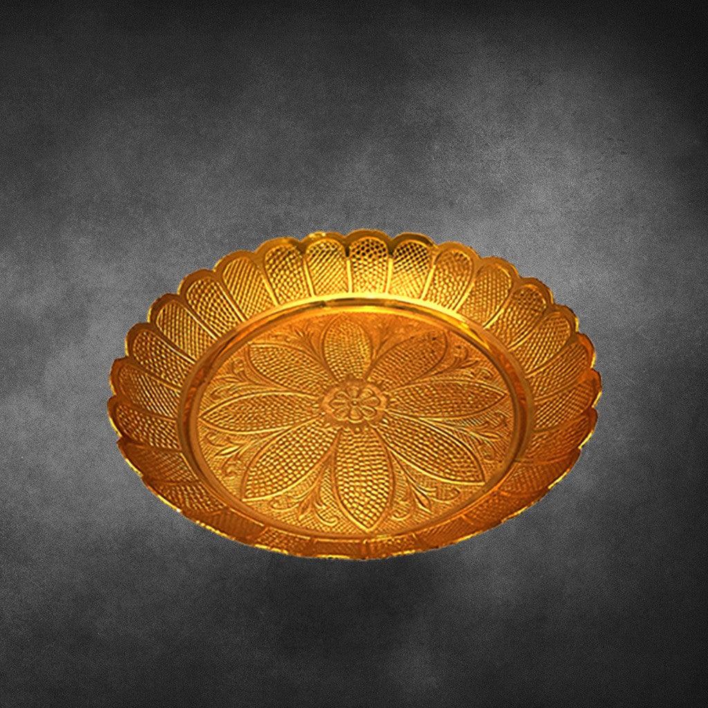 Plate Kinardar 4" - mantra gold coatings 