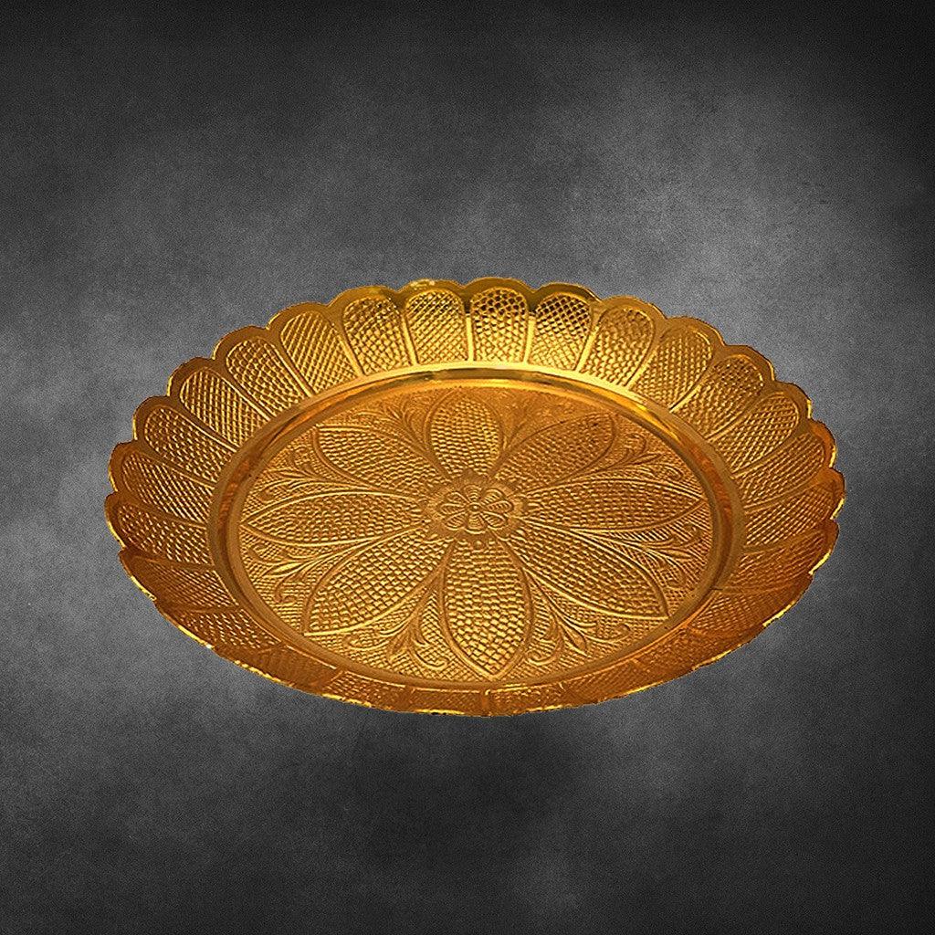 Plate Kinardar 7.6" - mantra gold coatings 