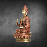 Buddha  7.2" - mantra gold coatings 