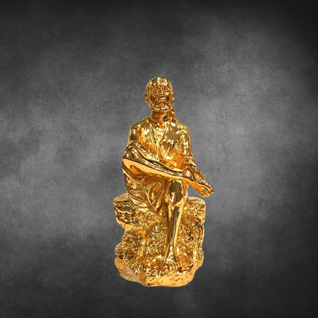 Saibaba  4.4" - mantra gold coatings 