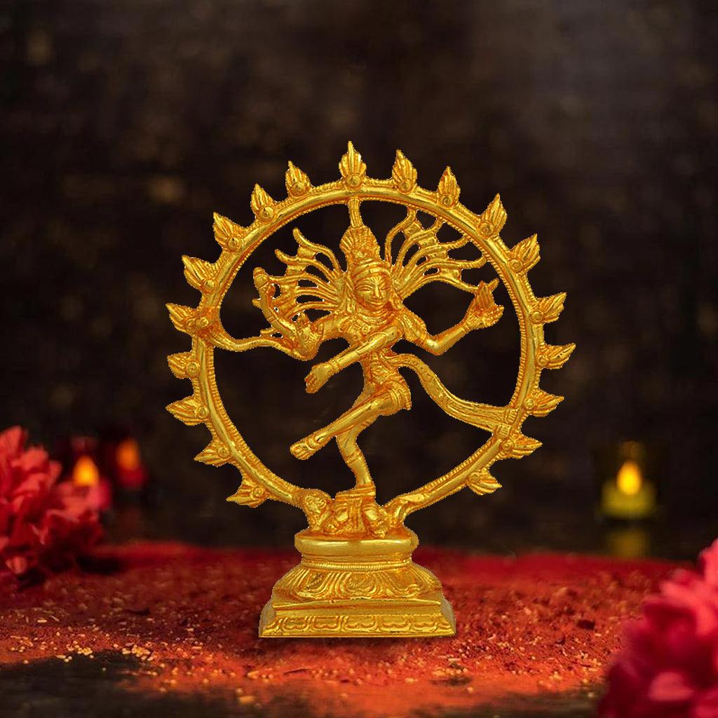 Natarajar 5.2" - mantra gold coatings 