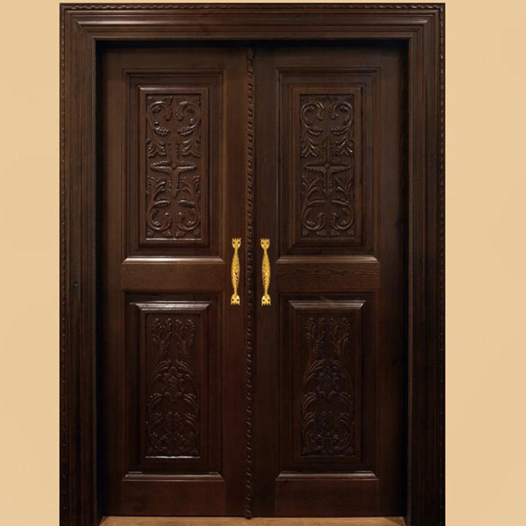 Boondhi Door Handle 11.6" - mantra gold coatings 