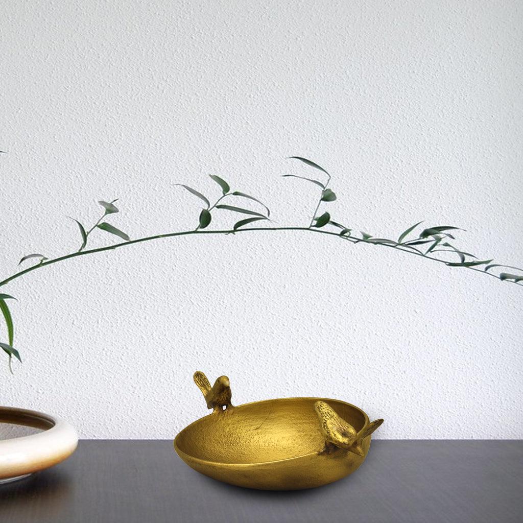 Bird Bowl 6.8" - mantra gold coatings 