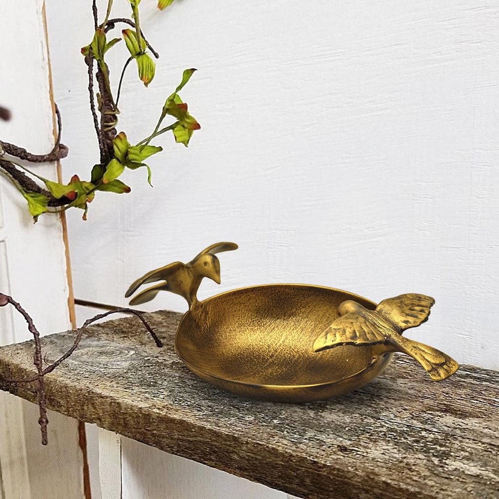 Bird Bowl 10.8" - mantra gold coatings 