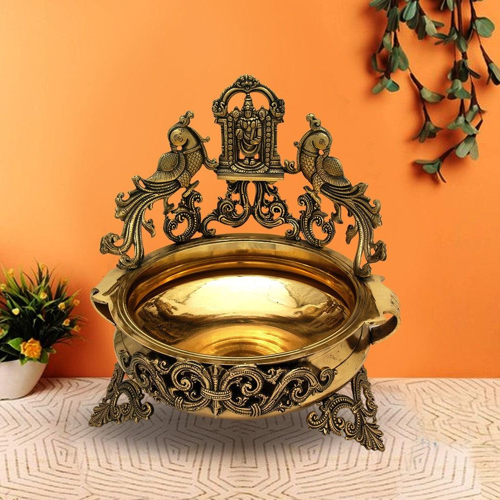 Balaji Urli 15.2" - mantra gold coatings 