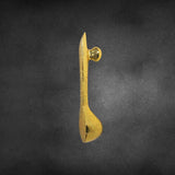 Veena Door Handle 8" - mantra gold coatings 